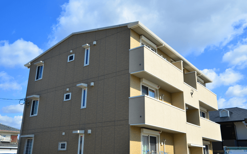 日当たりがよい集合住宅