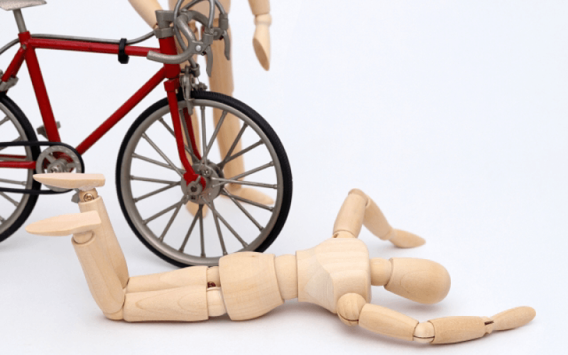 自転車事故のイメージ