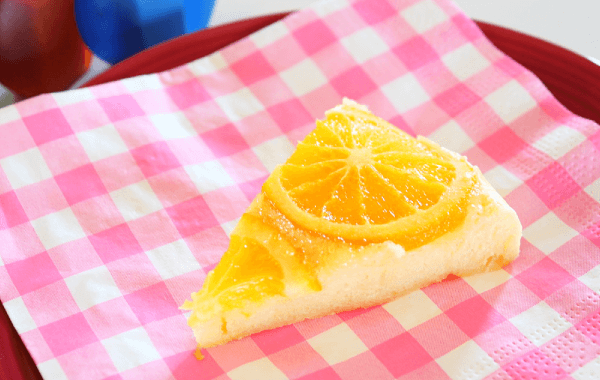 炊飯機能でフルーツケーキ