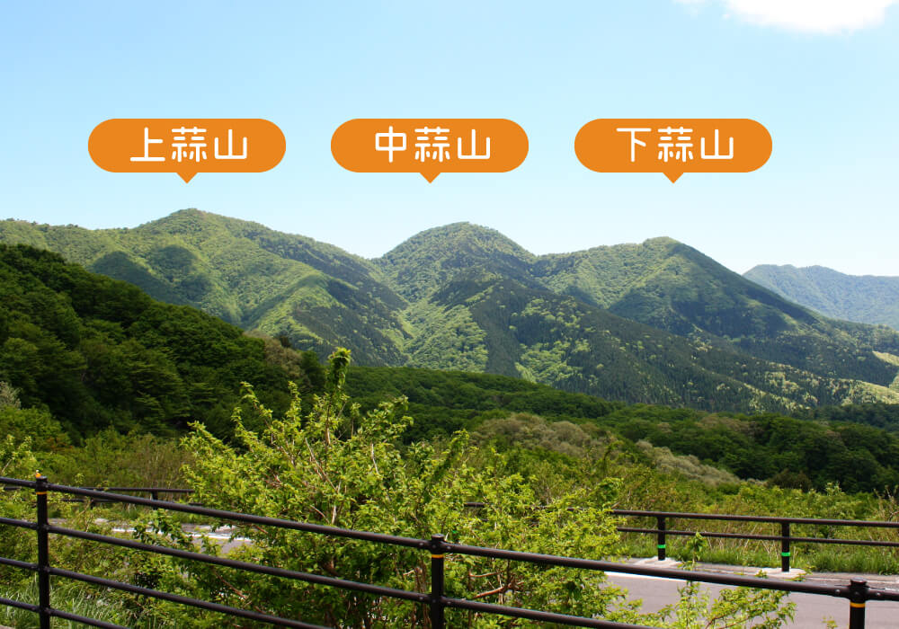 蒜山三座