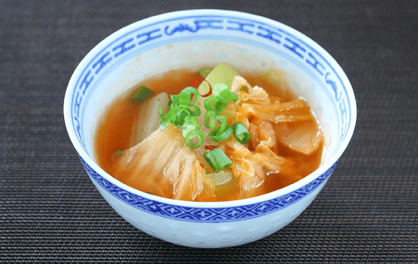 冬瓜とキムチのスープ